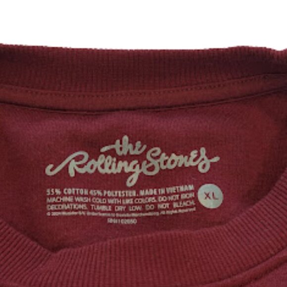 The Rolling Stones Cherry Graphic Sweatshirt – Size XL (Unisex Fit) - Picture 9 of 9